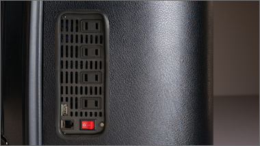 AC100Vコンセント4個USBポート・DC12V