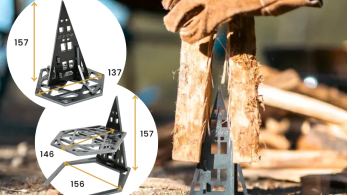 ゴトマキ（五徳にもなる薪割り）