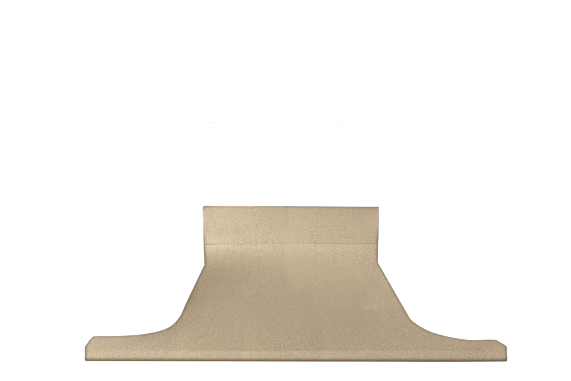 ベッドマットレザーベージュ