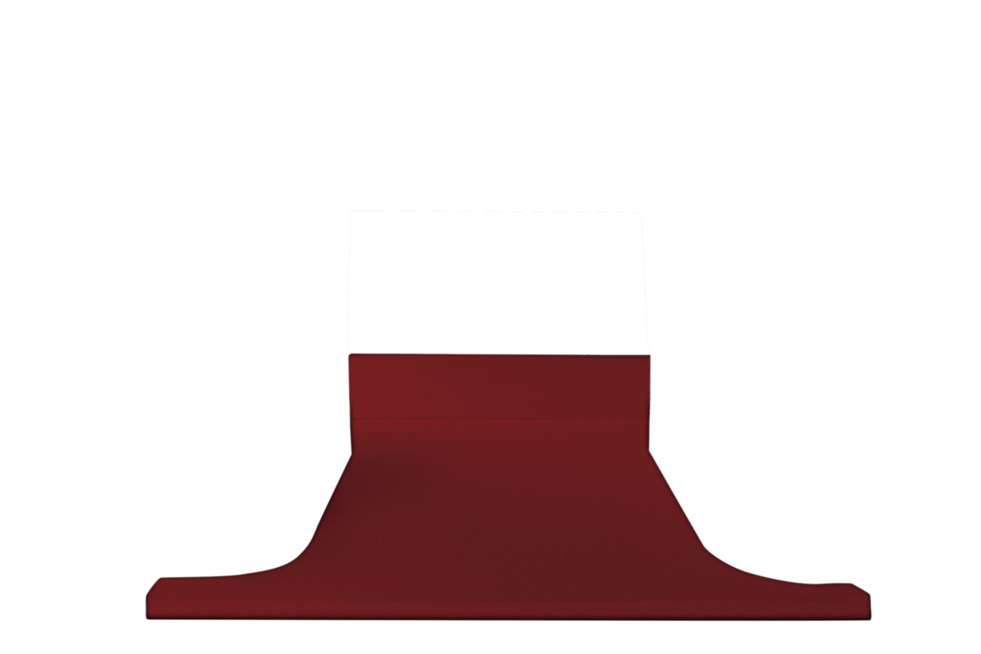 ベッドマットモケットボルドー